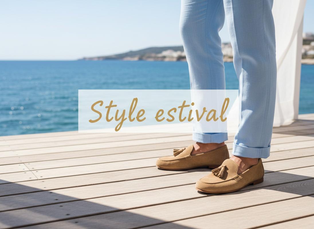 Mocassins à pampilles ou chaussures à lacets en daim pour un style estival