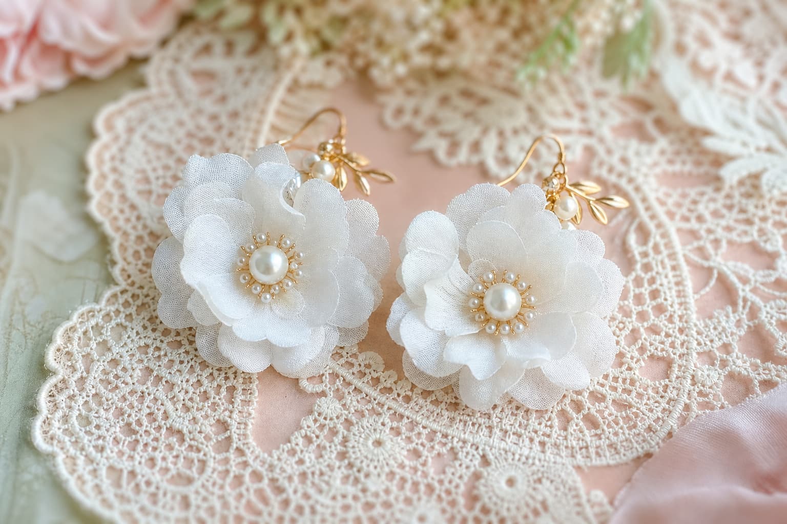 Une paire de boucles d